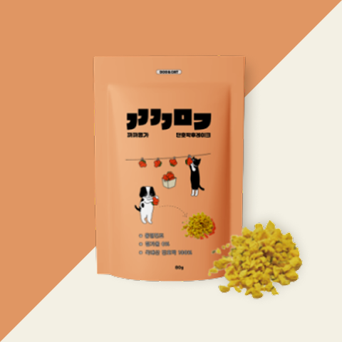 까까명가 단호박후레이크80g