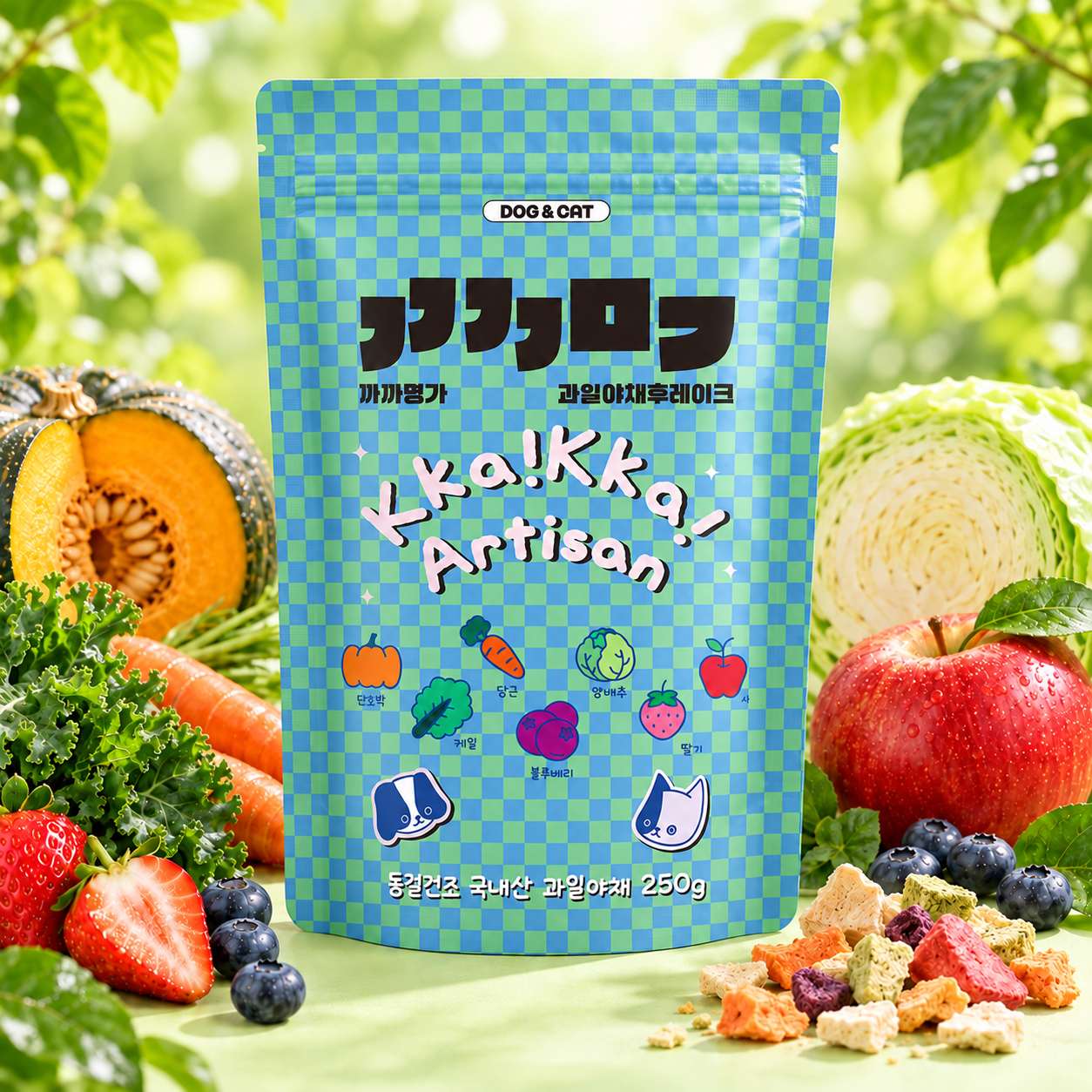 까까명가 과일야채후레이크250g